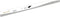 My Wall Aluminium kabelgoot - 110 x 3,3 cm / wit