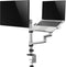 My Wall bureaubeugel voor monitoren tot 32 inch en notebooks tot 17,3 inch / full motion / zilver