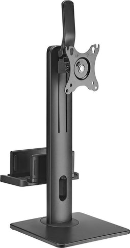 My Wall bureaustandaard voor monitoren tot 32 inch en Mini PC / full motion met veersysteem / zwart