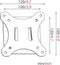 My Wall H 9-1 SL TV-beugel 33,0 cm (13) - 76,2 cm (30) Vast