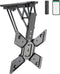 My Wall HL43ML TV-plafondbeugel 58,4 cm (23) - 139,7 cm (55) Besturing via app, Plafondhouder, Met elektromotor, Gemotoriseerd, Kantelbaar, Zwenkbaar