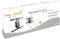 My Wall HP 16-3 AL TV-beugel 94,0 cm (37) - 203,2 cm (80) Draaibaar