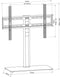 My Wall HP 2-2 BL TV-voet 81,3 cm (32) - 165,1 cm (65) Vloerstandaard