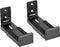 My Wall HZ 30 L Soundbar-beugel Vast Zwart 2 stuk(s)