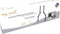 My Wall HZ32-2L Soundbar-beugel Kantelbaar, Zwenkbaar Zwart 1 stuk(s)