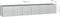 vidaXL - Plantenbak - verhoogd - 480x80x77 - cm - gegalvaniseerd - staal - zilver