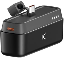 Ksix BPB4800S01N - Powerbank 4800mAh - USB-C met standaard - Zwart