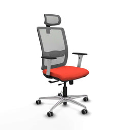 Piqueras y Crespo 1B086G2 - Bureaustoel - Verstelbare hoogte 50-62 cm - Donker oranje