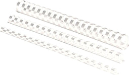 Fellowes bindruggen 10 mm wit, 100 stuks