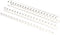 Fellowes bindruggen 10 mm wit, 100 stuks