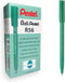 Rollerpen Pentel R56 groen 0.3mm - 12 stuks