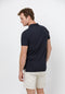 Profuomo Piqué Poloshirt - Modern-Fit - 100% Katoen - Navy