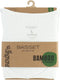 Basset Heren Bamboe T-Shirt V-Hals Wit - Maat S