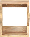 vidaXL - Wandskateboardhouder - 25x20x30 - cm - massief - mangohout