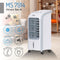 Mesko MS 7914 - Aircooler 3 in 1 - Koelen en bevochtigen - Wit/grijs