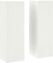 vidaXL - Plantenstandaards - Poort - - - 2 - stuks - - - Wit - - - 24x24x75 - cm - - - Staal