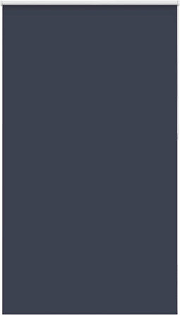 vidaXL - Rolgordijn - verduisterend - 130x230 - cm - stofbreedte - 126,6 - cm - blauw