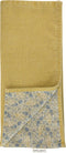 Laura Ashley Kitchen Linen Collectables Tafelloper - Oil Geel - Dubbelzijdig Daniela - 40x150cm