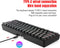 HXSJ L500 - Draadloze Gaming Toetsenbord - RGB - Tri mode - Zwart