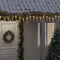 vidaXL - Kerstverlichting - ijspegel - met - 40 - LED's - acryl - warmwit