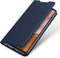 Dux Ducis - Pro Serie Slim wallet hoes -Geschikt voor Samsung Galaxy A72 - Blauw
