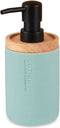 Zeepdispenser Blauw Hout Hars Plastic (6 Stuks)
