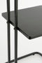 Mica Decorations Cordoba Plantentafel - L25 x B25 x H68 cm - Metaal - Zwart