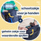 MyBlanket Zomer Kids, compact en licht, wind- en waterdicht rolstoeldeken, snel geplaatst zonder op te staan uit de rolstoel, voor manuele én elektrische rolstoel; 38 x 24 x 8 cm ; 0,362 kg, wasbaar op 30°C - Night Blue met Gele rits