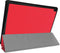 3-Vouw sleepcover hoes - Geschikt voor Lenovo Tab E10 - Rood