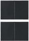 vidaXL - Tentwanden - met - ritssluiting - PE - antraciet - 2 - st