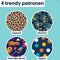 MyCover Luipaard - 1 stuk - Trendy hoes voor krukken en wandelstokken, past op elke kruk of wandelstok, elastische stof, wasbaar 40°C, verschillende patronen - Excl. Kruk