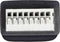 TRU COMPONENTS LT-RJSTA RJ45-bus met stekkeraansluiting 1243970 Bus, inbouw verticaal Zwart 1 stuk(s)