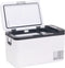 vidaXL - Koelbox - met - handvat - 25 - L - PP - & - PE - zwart - en - wit