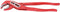 Rothenberger Waterpomptang - Ø 33 mm - Lengte 180 mm - Rood
