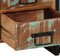 vidaXL - Nachtkastje - - - Kleurrijk, - 40x35x50 - cm, - Massief - Hout, - Gerecycled