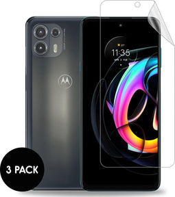 imoshion Screen protector - Geschikt voor Motorola Edge 20 Lite - Screenprotector Folie 3 pack