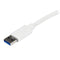StarTech.com USB31000SPTW - USB 3.0 naar Gigabit Ethernet-adapter - 1 Ethernetpoort - Zwart