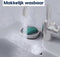 MyGelbow - Ergonomische Gel Pads (2 stuks) voor Krukken om Druk op Onderarm te Verlichten, Krukken Accessoires om Arm te Ondersteunen, Hulpmiddel voor Senioren - 150x45x4,6 mm, transparant