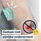 MyGelbow - Ergonomische Gel Pads (2 stuks) voor Krukken om Druk op Onderarm te Verlichten, Krukken Accessoires om Arm te Ondersteunen, Hulpmiddel voor Senioren - 150x45x4,6 mm, transparant