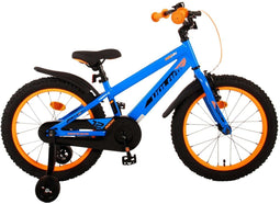 Volare Rocky - Kinderfiets - 18 inch - Handrem en terugtraprem - Blauw