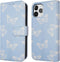 iMoshion Hoesje Geschikt voor iPhone 12 Pro / 12 Hoesje Met Pasjeshouder - iMoshion Design Bookcase smartphone - Blauw / Butterfly