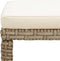 vidaXL - Tuinkrukken - 4 - st - met - kussens - poly - rattan - beige