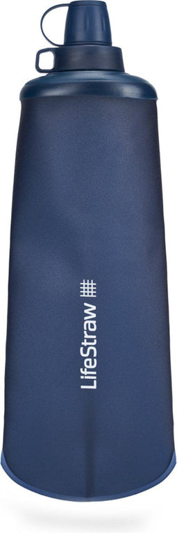 Lifestraw - Squeeze Bottle - Waterfilter 1 Liter Knijpfles Blauw