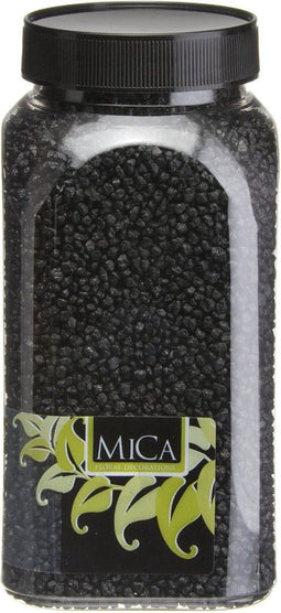 Zwart Decoratie Granulaat 650ml - Mica Decorations