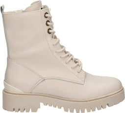 Guess Olone - Veterboots - Oversized merkembleem - Wit - Maat 40