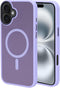 Mobiparts iPhone 16 Plus - Hardcover - MagSafe Compatible - Satin Lila