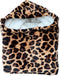 LINNICK Flanel Fleece Hoodie - Fleece Deken met Mouwen - Leopard Bruin - Deken met Mouwen - Fleece Deken - Hoodie Heren - Hoodie Dames - Hoodies - Hoodie Deken