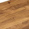 vidaXL - Eetkamerbank - 110x40x46 - cm - massief - acaciahout - en - staal