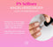 PN Selfcare Nagellak - Nagelverzorging - Vult oneffenheden op - Egaliseert de nagel - Ridge Filler - Vegan - Licht roze - 6 ml