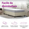 vidaXL - Pocketveringmatras - middelhard - 90x220 - cm